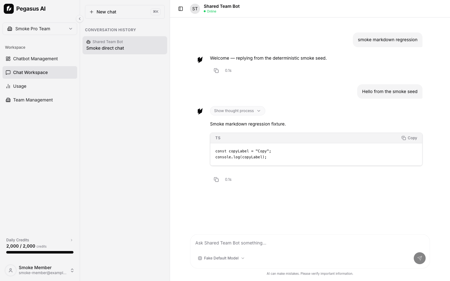 Conversation list with multiple chats
